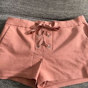 Size 6 Express lace up shorts